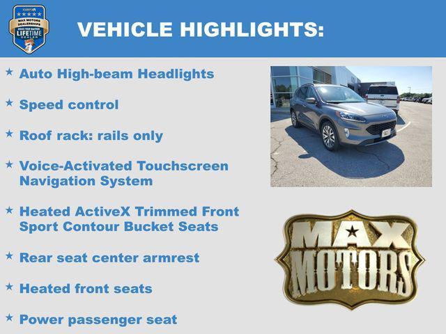 used 2022 Ford Escape car, priced at $27,557