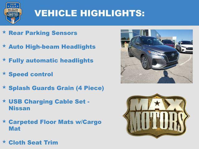 used 2024 Nissan Kicks car, priced at $18,752