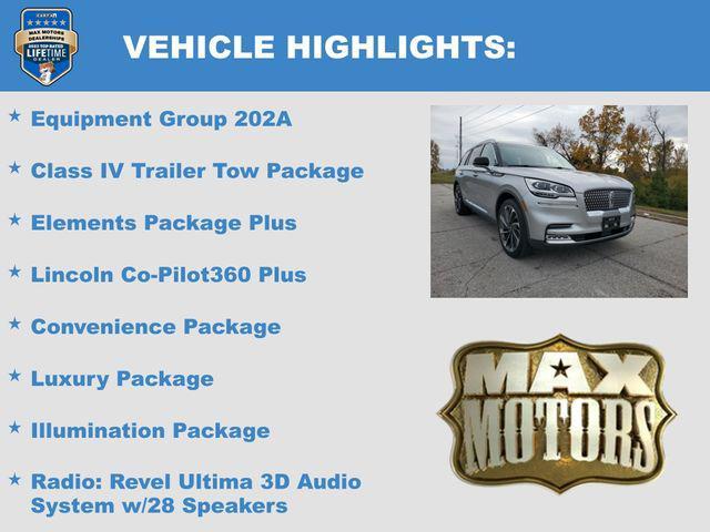 used 2020 Lincoln Aviator car, priced at $31,994