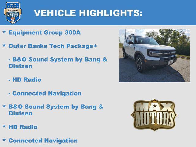 new 2025 Ford Bronco Sport car, priced at $38,828