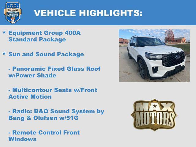 new 2026 Ford Explorer car, priced at $64,085