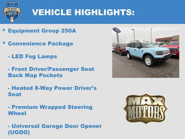 new 2025 Ford Bronco Sport car, priced at $38,375