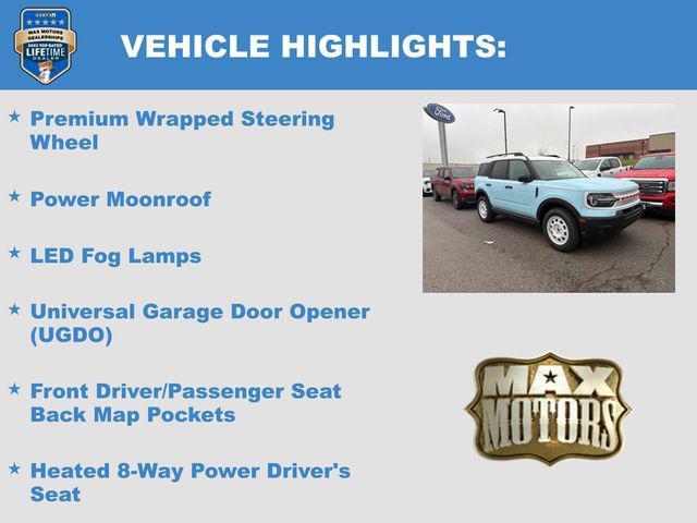 new 2025 Ford Bronco Sport car, priced at $38,375