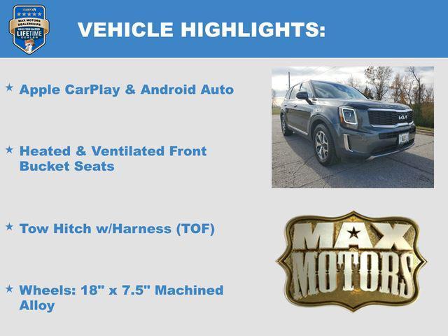 used 2022 Kia Telluride car, priced at $32,365