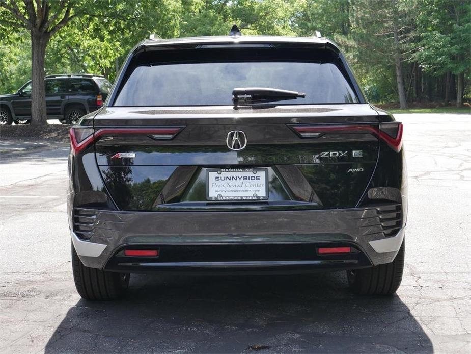 new 2024 Acura ZDX car, priced at $70,450