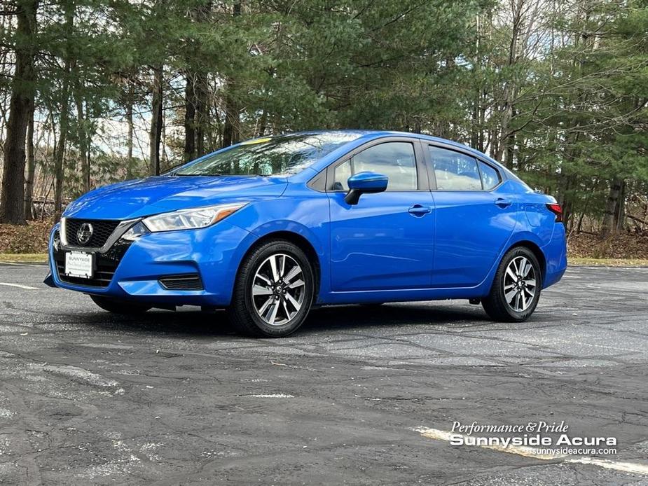 used 2021 Nissan Versa car, priced at $14,927