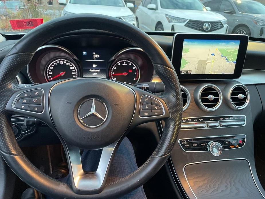 used 2015 Mercedes-Benz C-Class car, priced at $17,840