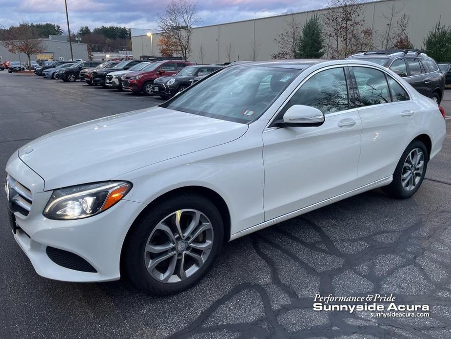 used 2015 Mercedes-Benz C-Class car, priced at $17,840