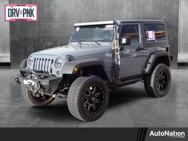 used 2015 Jeep Wrangler car, priced at $19,599