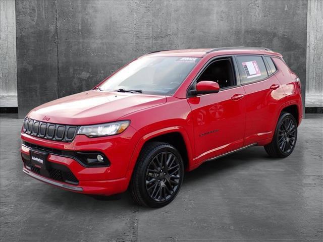 used 2022 Jeep Compass car, priced at $23,200