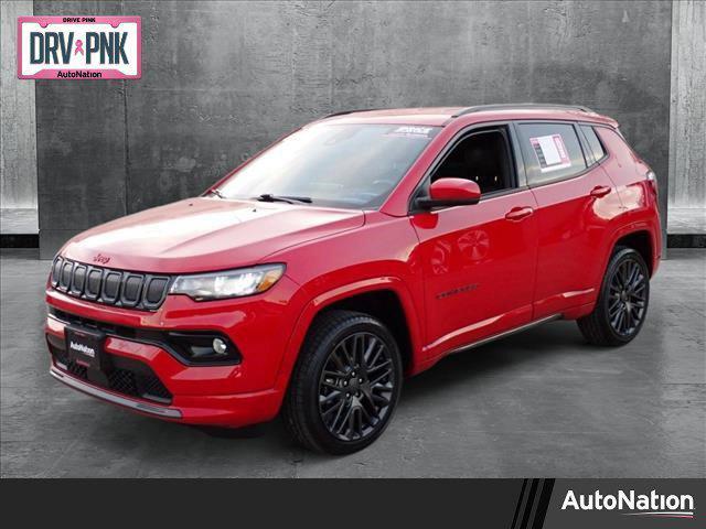 used 2022 Jeep Compass car, priced at $23,200