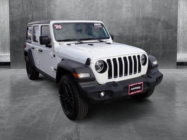 used 2020 Jeep Wrangler Unlimited car, priced at $30,549