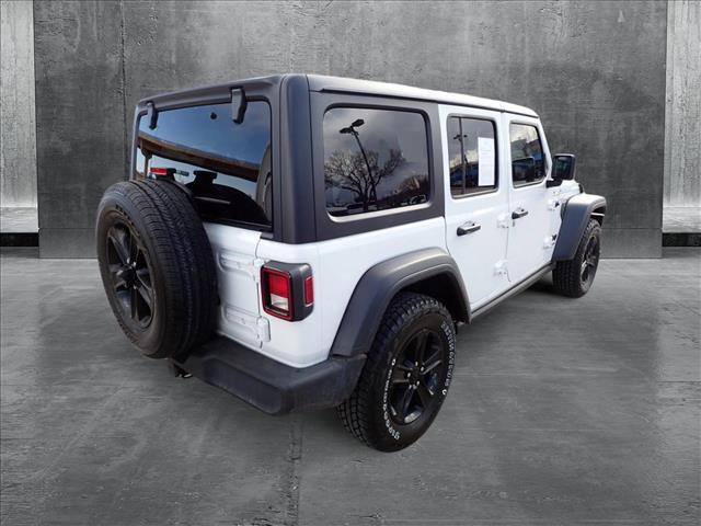 used 2020 Jeep Wrangler Unlimited car, priced at $30,549