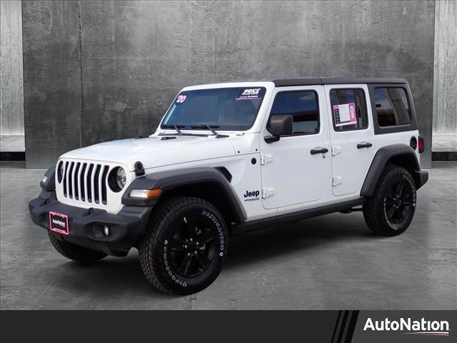 used 2020 Jeep Wrangler Unlimited car, priced at $30,549