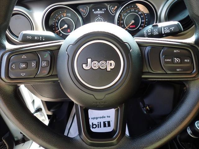 used 2021 Jeep Wrangler car, priced at $24,000
