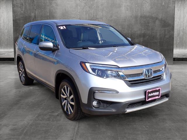 used 2021 Honda Pilot car, priced at $27,799