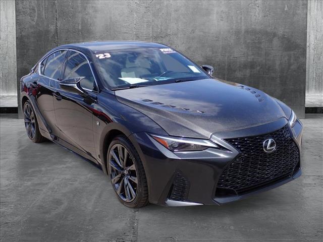 used 2023 Lexus IS 350 car, priced at $38,700