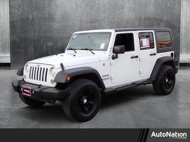 used 2017 Jeep Wrangler Unlimited car, priced at $19,399