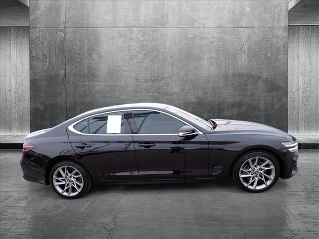 used 2022 Genesis G70 car, priced at $28,799