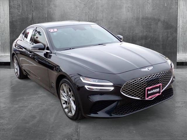 used 2022 Genesis G70 car, priced at $28,799