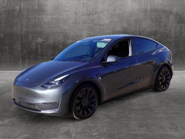 used 2022 Tesla Model Y car, priced at $34,999