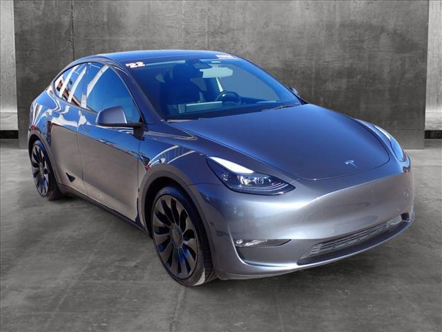 used 2022 Tesla Model Y car, priced at $34,999