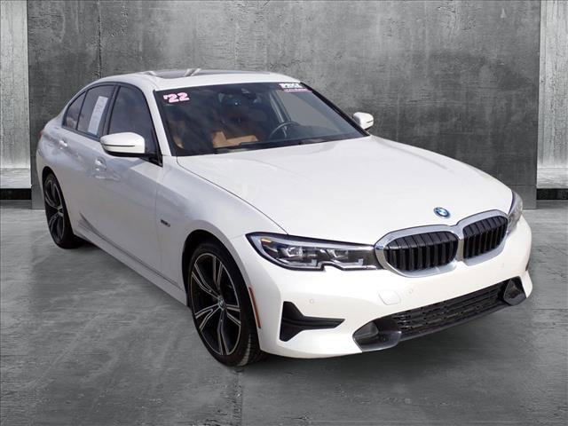 used 2022 BMW 330e car, priced at $29,600