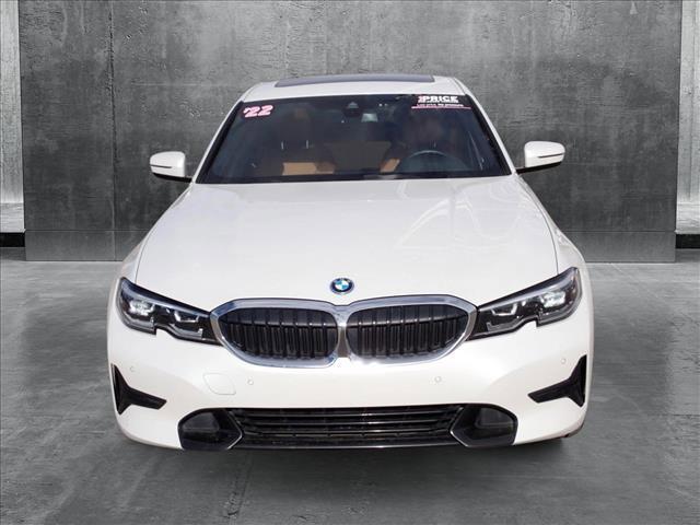 used 2022 BMW 330e car, priced at $29,600