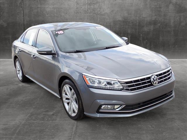 used 2018 Volkswagen Passat car, priced at $17,999