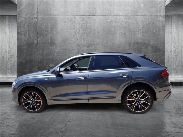 used 2021 Audi Q8 car, priced at $39,781