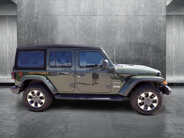 used 2022 Jeep Wrangler Unlimited car, priced at $35,600