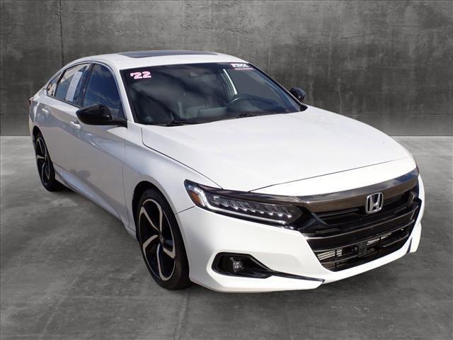 used 2022 Honda Accord car, priced at $27,999