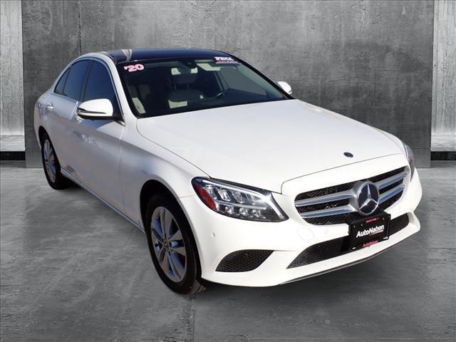 used 2020 Mercedes-Benz C-Class car, priced at $20,599