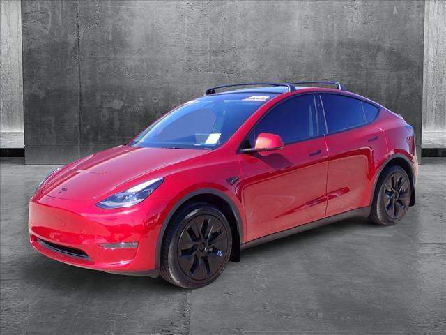 used 2024 Tesla Model Y car, priced at $35,000