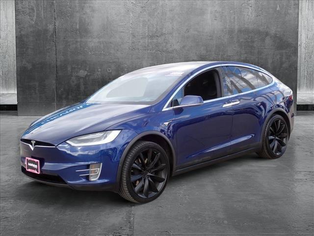 used 2018 Tesla Model X car, priced at $26,499