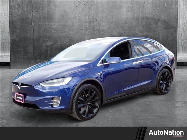 used 2018 Tesla Model X car, priced at $26,499