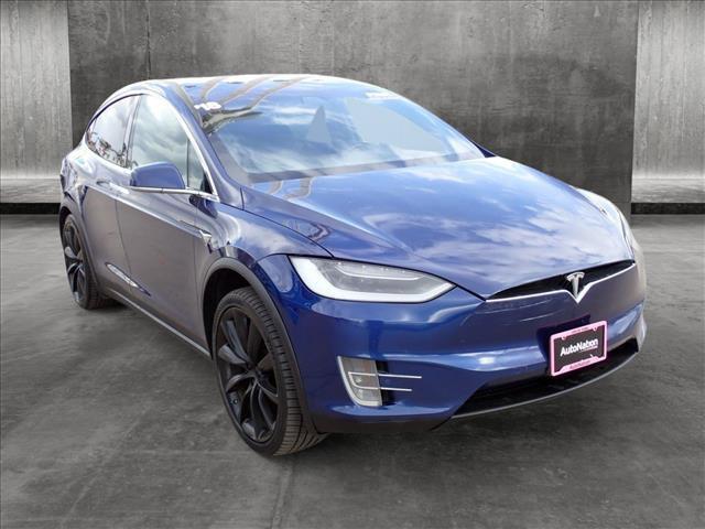 used 2018 Tesla Model X car, priced at $34,799