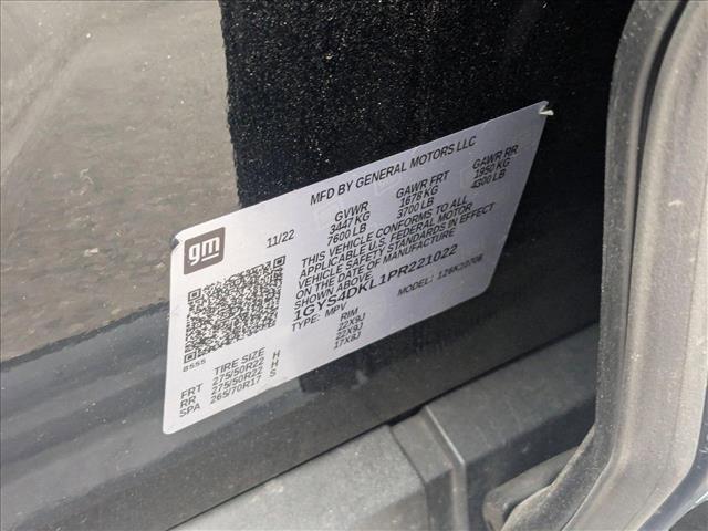 used 2023 Cadillac Escalade car, priced at $84,100