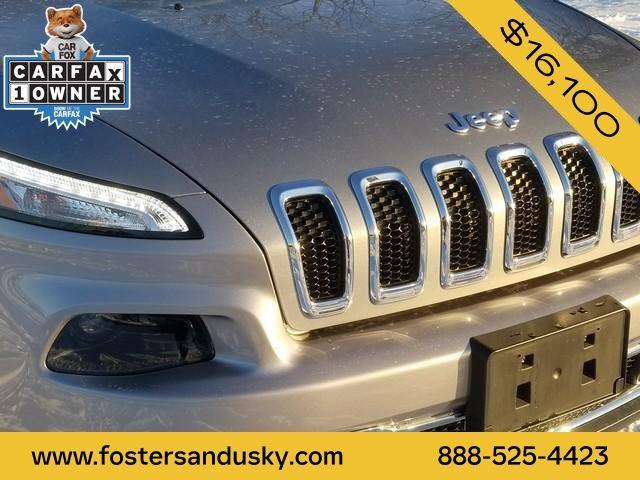 used 2017 Jeep Cherokee car, priced at $14,900