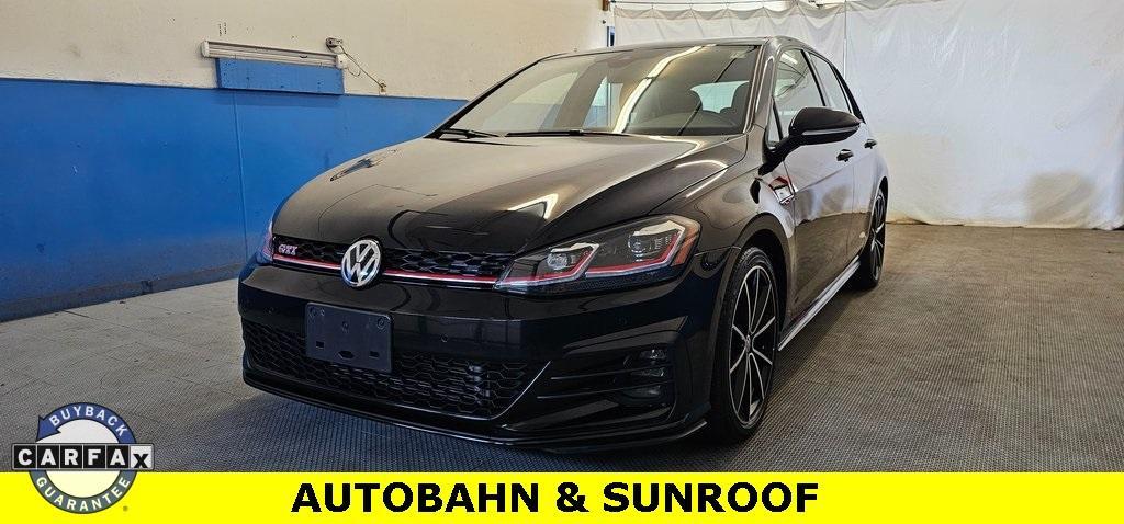 used 2021 Volkswagen Golf GTI car, priced at $27,950