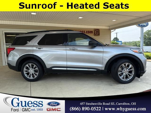 used 2021 Ford Explorer car, priced at $27,500