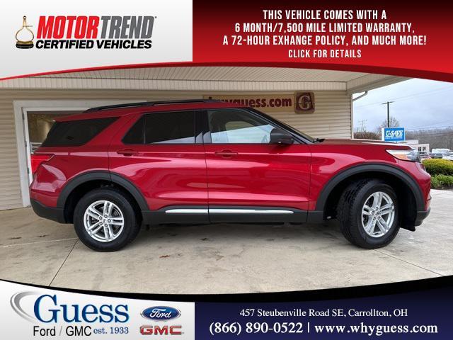 used 2021 Ford Explorer car, priced at $29,500