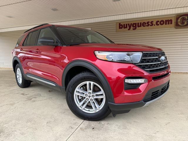 used 2021 Ford Explorer car, priced at $29,800