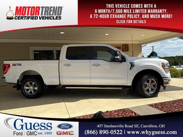 used 2021 Ford F-150 car, priced at $37,400