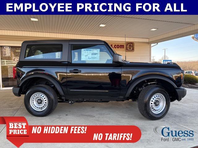 new 2025 Ford Bronco car, priced at $40,110
