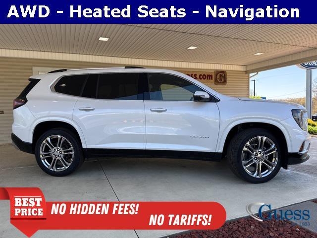 new 2025 GMC Acadia car, priced at $61,985