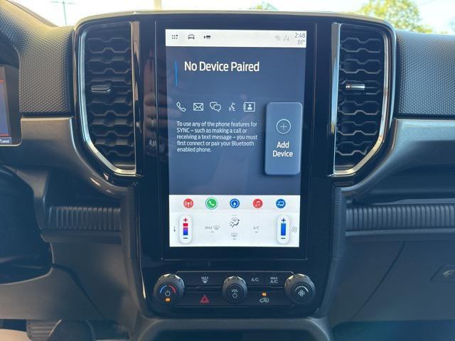 new 2025 Ford Ranger car, priced at $41,250