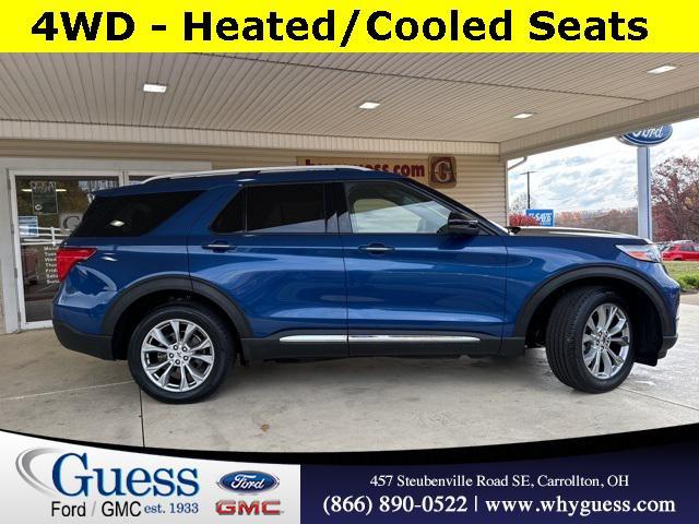 used 2021 Ford Explorer car, priced at $29,800