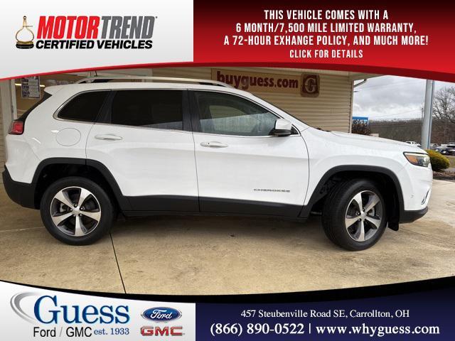 used 2021 Jeep Cherokee car, priced at $26,900