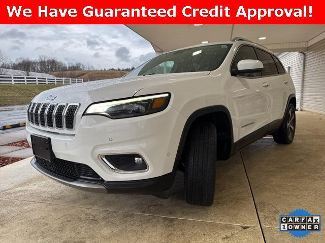 used 2021 Jeep Cherokee car, priced at $26,900